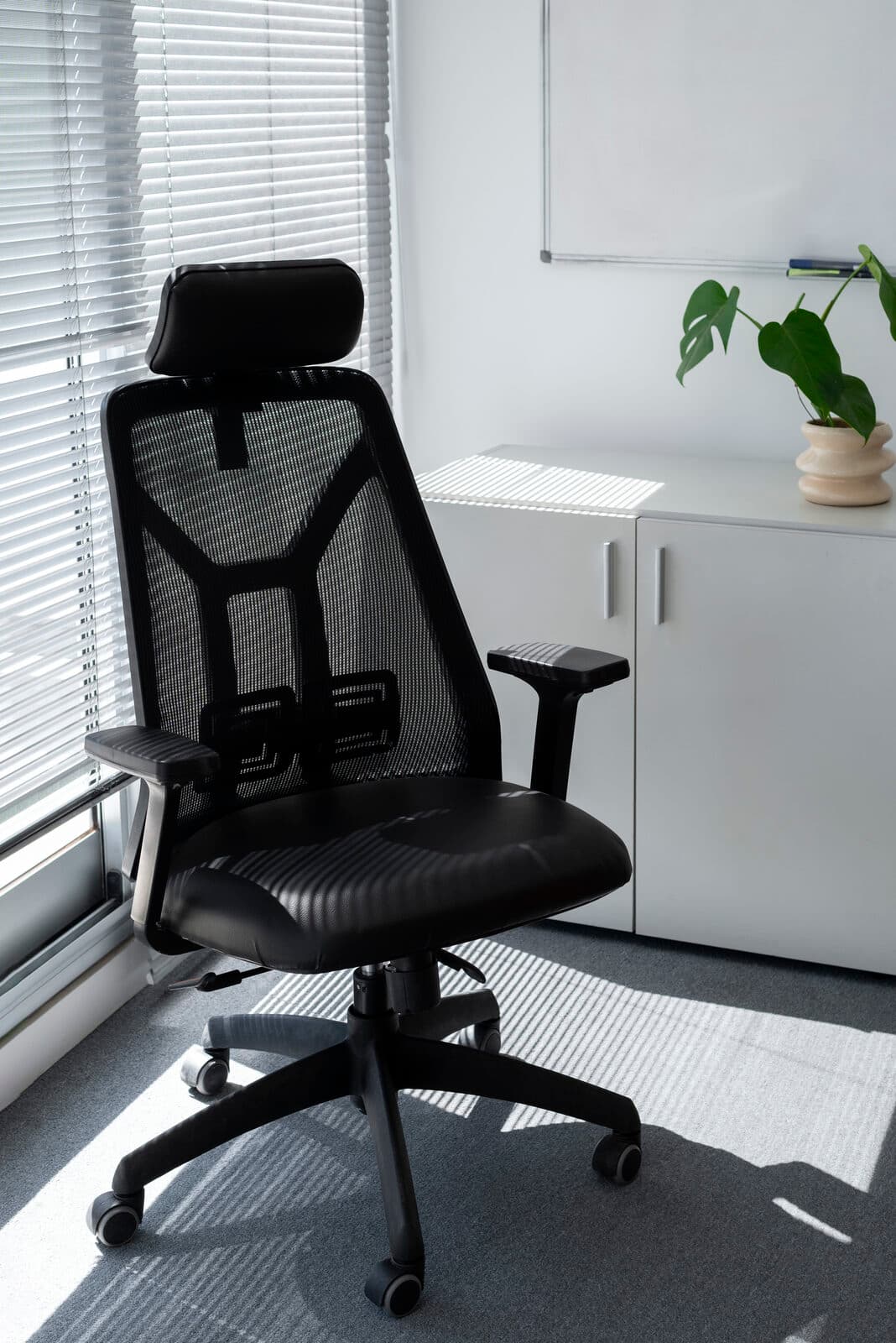 Office mesh chair serviced by Ali Chair Repair